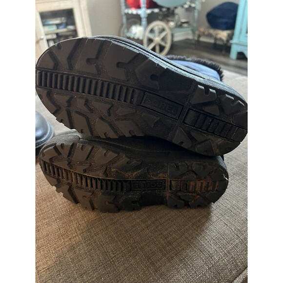 sorel boots Snow Commander Children’s 12 Red Blue Snow Waterproof - Picture 4 of 7